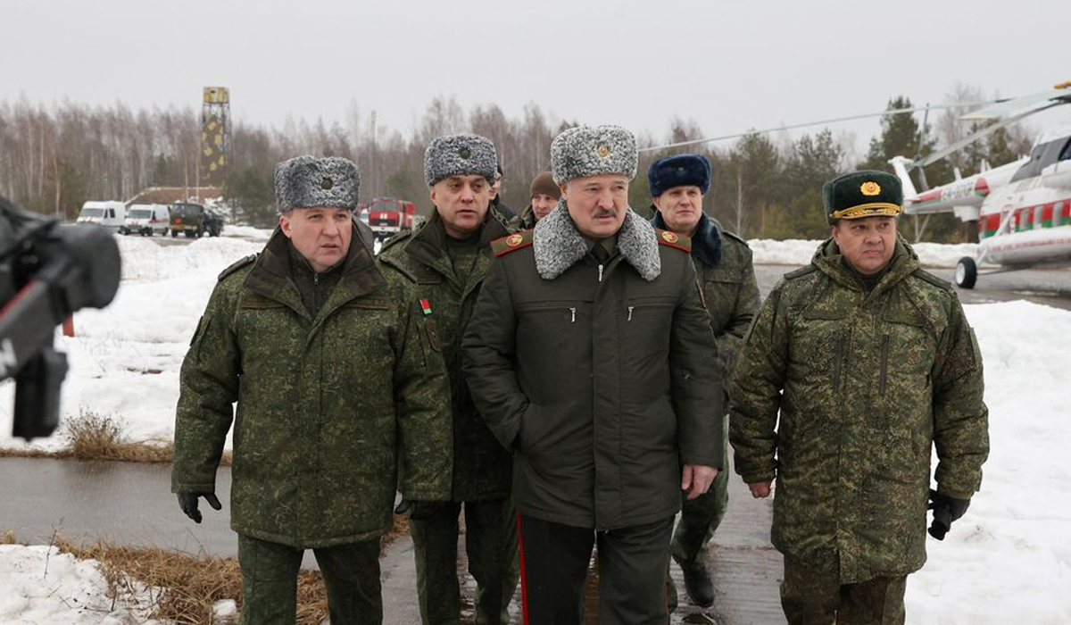 Lukashenko arrives for talks with Putin on Russian force presence